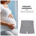 thumbnail image 3 of KONTONTY Ensemble de 2 Pantalons Post-Partum Design Maternité Coton Fibre de Cellulose Régénérée Tenue Quotidienne Gris TG, 3 of 8