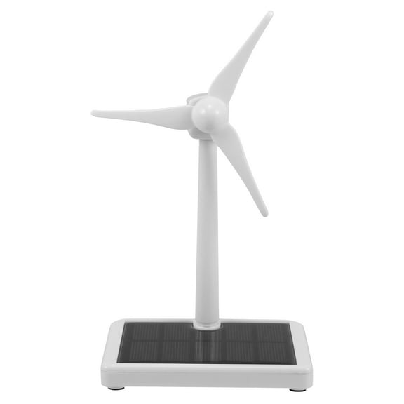 1Pcs Jouet de Ventilateur Générateur Solaire Modèle de Moulin à Vent pour les Passionnés de Science et les Salles de Classe