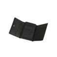 thumbnail image 5 of Men's Trifold Wallet Genuine Leather Credit Card Holder Wallet For Women Men,Small Front Pocket Wallet Male Purse  Slim Tri-Fold Wallet Fathers Day Gifts Birthday And Valentine's Day Gift For Him Her, 5 of 8