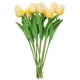 thumbnail image 1 of KAKOWELY 10 tulipanes artificiales de tacto real, ramo de tulipanes de poliuretano falso., 1 of 5