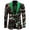 Blazer 27#Green, variant on Carnival Suit Jacket for Men Print Stylish Dinner Jacket for Event and Fashion Casual Lightweight Sport Coat Travel Party Business Formal