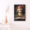 thumbnail image 2 of 5D DIY Kit Lagarto Navideño Del 40x60cm, 2 of 9
