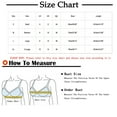 thumbnail image 2 of cfhntfmh Comfortable Bras for Women Longline Sports Wireless Bra No Underwire Support Racerback Yoga Bralette, 2 of 4