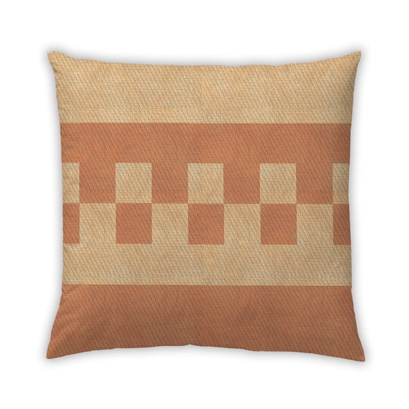 Ahgly Company Outdoor Square Contemporary Throw Pillow, 18 inch by 18 inch