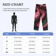 thumbnail image 4 of Lsque Red Viper Jungle Intensity Print Men's Pajama Pants, Lounge Pant - Comfortable Home Wear,Elastic Waistband, Stylish Design-X-Large, 4 of 9