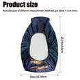 thumbnail image 7 of Uorisanigo ATV Seat Cover Waterproof Blue Mushroom Print Dirt Bike Seat Cushion Cover Proof Outdoor UV Protection for 2014-2020 Polaris Sportsman 400 500 850 1000, 7 of 7