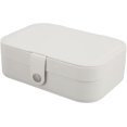 thumbnail image 5 of VEEKI Chic Necklace Storage Box - Large Capacity, Portable, Dustproof Earring Holder, White24052964, 5 of 5