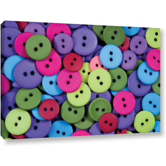 Dan Holm "Buttons" Gallery-Wrapped Canvas