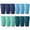 Coastal, variant on 20 ounce Unbreakable Plastic Stackable Water Tumblers in Grey Stone | Set of 12 Drinking Cups | , BPA-free, Top-rack Dishwasher and Microwave Safe