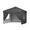 Black 3m*3m, variant on Panapinka 10x10 Heavy Duty Commercial Instant Shelter, UPF 50+ Waterproof, 100 Sq ft Shade, Pop Up Canopy Tent Camping, with One-Person Setup, Farmers Market, Party, Backyard, Patio, Beach
