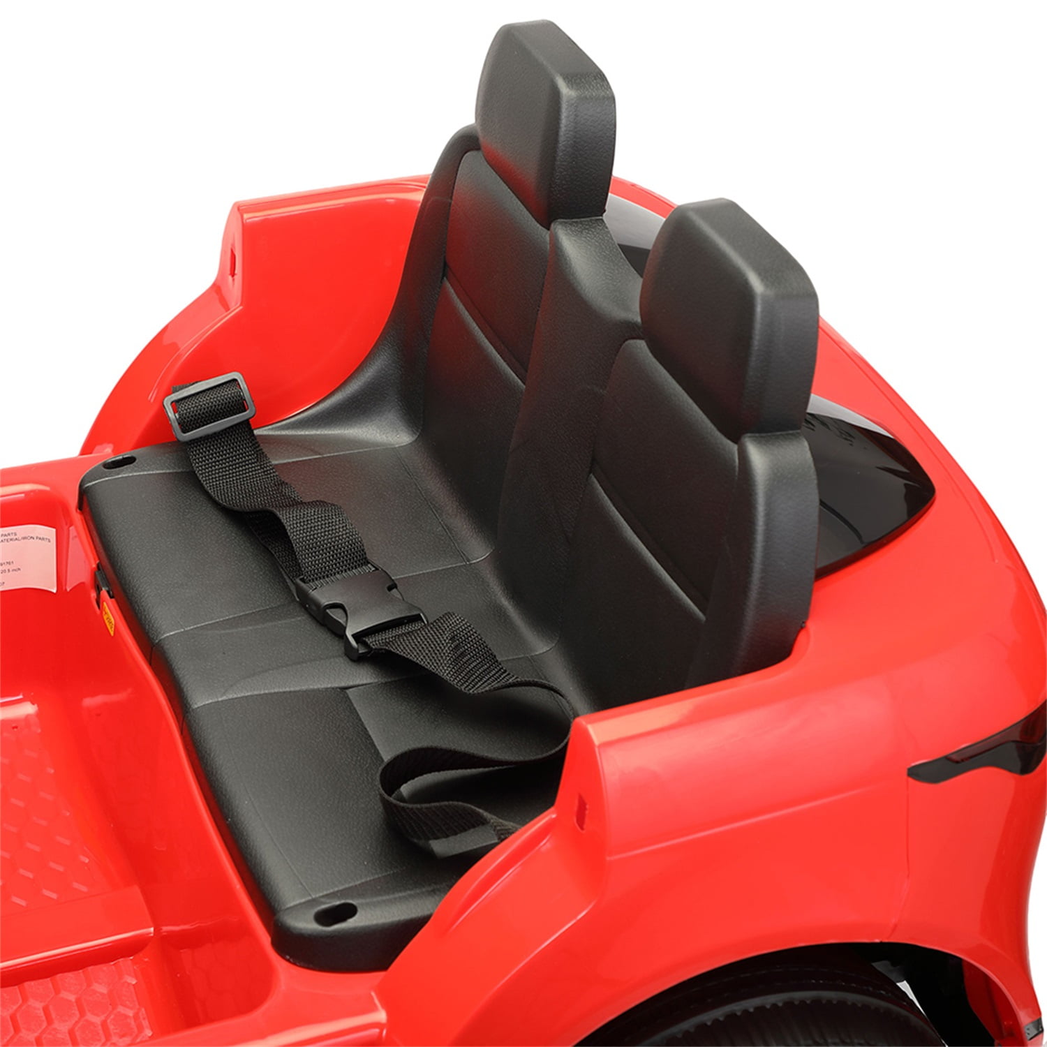 CIPACHO Licensed Land Rover Ride on Cars Toy with 2.4G Remote Control, 12V Car for Kids, Double Doors, LED Lights, Red