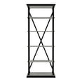 thumbnail image 2 of Furniture of America Macea Bookcase, Antique Gray, 33-Inch, 2 of 5