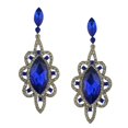 thumbnail image 1 of Pendientes colgantes de de imitación de declaración Behomian Joyería de Azul, 1 of 7