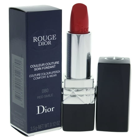 Rouge Dior Couture Colour Comfort and Wear Lipstick - # 080 Red Smile by Christian Dior for Women - (Best Dior Lipstick Color)