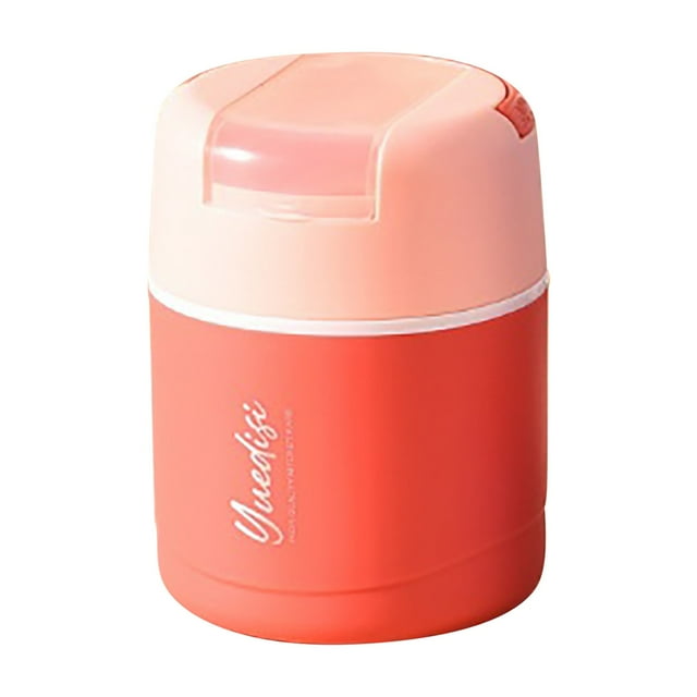 Hearth & Gear Portable Breakfast Cup Detachable Insulation Soup Cup Porridge Cup Sealed Lunch Mini Insulation Soup Cup Lunch Cup Food Container Cooker Set Stainless Baby Food Cooker Pot Kitchenware