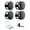 B, variant on Smart Glasses Light Blocking Cover, Great Strong Light Filtering Clip, Comfortable Eye Protector for VR Headset & Smart Glasses, Avoid LED Glare & Misunderstandings, Portable Black 2Pcs