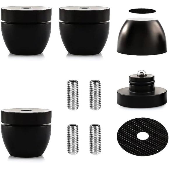 Altavoz Isolation Feet Tertullus Ball Beads, 33 x 30 cm, negro