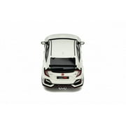 2020 Honda Civic Type R GT FK8 Euro Spec, White - Ottomobile OT388 - 1/18 scale Resin Car