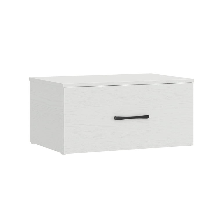 Mainstays Modular One Drawer Storage System, White Finish, Compact