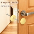 thumbnail image 4 of Uxcell 2Pcs Door Hole Cover Plate, (Silver) Stainless Steel Deadbolt Cover Plate Door Knob Hole Filler Plates with 3.54" Connecting Screws, Suit for - 1" Holes/Door/Cabinet/Wall, 4 of 7