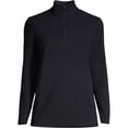 thumbnail image 3 of Lands' End Women's Tall Anyweather Fleece Quarter Zip Pullover, 3 of 3