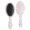Red Christmas Tree, variant on Turquoise Christmas Snowflake Pattern Hair Brush,Girls Detangling Hair Brush,Glide Through Tangles with Ease for Wet & Dry Hair,8.8"X2.8"