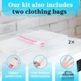 thumbnail image 4 of 60oz Liquid Laundry Detergent Dispenser, 2 Pack Detergent Containers with Laundry Bags and Labels,Laundry Soap Dispenser, Clear Plastic Fabric Softener Holder for Laundry Room Organization, 4 of 7
