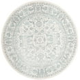 thumbnail image 4 of Jill Zarin Uptown Collection Area Rug - Central Park (7' 10" Round Teal/Ivory), 4 of 5