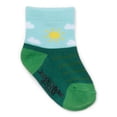 thumbnail image 2 of John Deere Toddler Boys Flat Knit Crew Socks, 10-Pack, 2 of 13