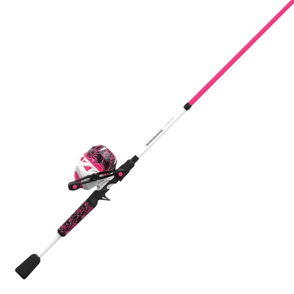 Zebco Roam Spincast Reel and Fishing Rod Combo, 6-Foot 2-Piece Fiberglass Fishing Pole,Pre-Spooled with 10-Pound Zebco Line