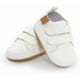 thumbnail image 1 of Zapatos para bebés, niños y niñas, primeros pasos, recién nacidos, suela de goma antideslizante, zapatillas de cuna de cuero sintético para niños de 12 a 18 meses, 1 of 5