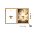 thumbnail image 3 of 4D LED Illuminated Frame Picture Night Light Lamp with Inspirational Holy Message for Home, 3 of 6