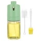 thumbnail image 1 of Rociador de Aceite para Cocinar, Botella Rociadora de Aceite de Oliva de 3.4oz(100ml), Dispensador de Aceite de Vidrio con Brocha (Plata), 1 of 7
