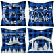 thumbnail image 1 of Fiudx Artículos en oferta con ofertas flash Funda de cojín navideña de lino para sofá o casa, decoración navideña, 4 unidades, 1 of 1
