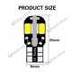 thumbnail image 2 of KEIN T10 Bombilla Led W5W 194 168 501 5730 Interior Del Coche Domo Cuña Luz Indicador De Estacionamiento Mapa Intertor 8SMD 5630 Auto Motocicleta Lámpara Azul Rojo, 2 of 3
