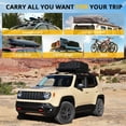 thumbnail image 7 of Simzone Roof Rack Cross Bars for 2015-2022 Renegade with Grooved Side Rails, Aluminum Car Crossbar Replacement for Rooftop Cargo Carrier Bag, Kayak, Bike, Snowboard etc, 7 of 7