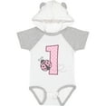 thumbnail image 3 of Inktastic Pink Ladybug 1st Birthday Girls Baby Bodysuit, 3 of 5
