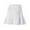 White, variant on IROINNID Women's Sports Loose Fake Two-piece Anti-peep And Quick-drying Running Fitness Culottes Tennis Skirt Short Empire Waist Short Solid Color Skirt