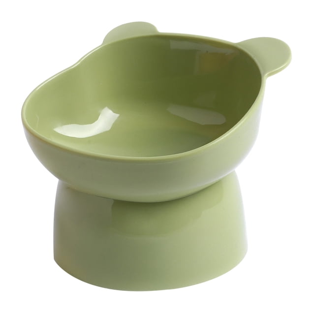 Cat & Dog Bowls High Foot Water Feeder Cat Bowl Food Station Tableware for