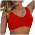 thumbnail image 3 of UAYOTSE String Bikini Tops for Women Bathing Suit Swim Tops Sexy Triangle Bikini Top,Sizes L, 3 of 7