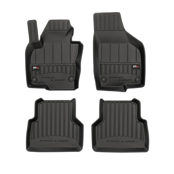 OMAC Premium Floor Mats for VW Tiguan & Tiguan Limited 2009-2018 All-Weather 4 Pcs Heavy Duty