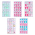 thumbnail image 1 of 120Pcs Kids Fake Nails Full Cover Press On Nails Girls Manicure False Nails, 1 of 6