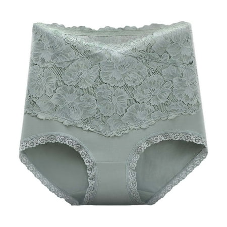High Waist Panties For Women Lace Sexy Plus Size Lift Seamless Briefs Lingerie Womens plus Size