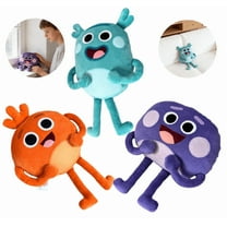 Soft Cotton Bumble Humble Nums Plush Doll – 11.8 Inch Stuffed Toy, Ideal Home Decor Accent & Valentine Gift for Fans - (Set of 3)