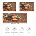 thumbnail image 4 of Thanksgiving Turkey Satin Pillowcase 20''x40'' Double-Sided Print Soft Wrinkle Resistant, 4 of 9