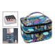 thumbnail image 4 of Bolsa de Almacenamiento de uñas portátil Macarena Organizador de brochas de maquillaje Nailon Hoja Azul Almacenamiento de esmalte de uñas, 4 of 8