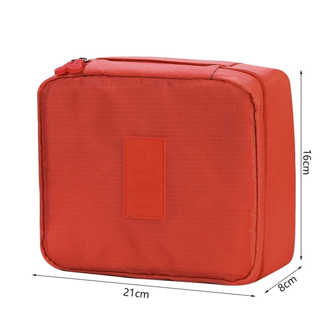 Bolsa de cosméticos de viaje multifunción para mujer, organizador de artículos de tocador para mujer, impermeable, portátil, estuches de maquillaje