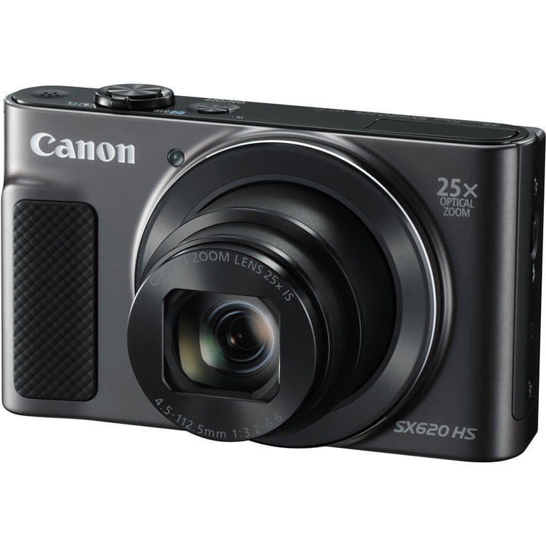 Canon PowerShot SX620 HS Point & Shoot Camera (Black) + Canon PowerShot SX620 HS Point & Shoot Camera (Black) +