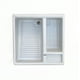 thumbnail image 3 of Lavadero VERSAPLAS LD55B03Z 55cm con pileta derecha blanco jaspeado, 3 of 9