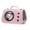 Pink 7B6, variant on Wuztai Portable Transparent Cat Capsule Bag, Breathable Shoulder Carrier for Pets Travel, Foldable Pet Carrier Tote